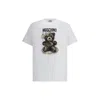 Moschino Teddy Bear Print Crewneck T-shirt