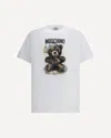 Moschino Teddy Bear Print Crewneck T-shirt