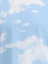 Moschino T-shirt With Cloud Print In Blue
