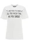 Moschino T-shirt With Lettering Print