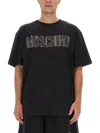Moschino T-shirt With Logo In Black