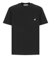 Moschino Duck-embroidered Crewneck T-shirt In Black
