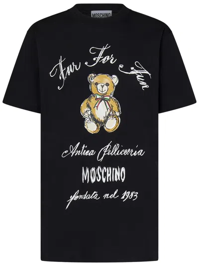 MOSCHINO T-SHIRT WITH LOGO