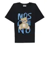 Moschino Kids' T-shirt With Logo In Black