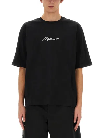 Moschino Logo T Shirt Black