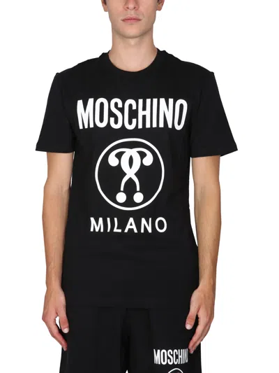 MOSCHINO T-SHIRT WITH LOGO
