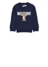 Moschino T-shirt With Logo In Blue