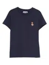 Moschino T-shirt With Logo In Blue