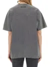 Moschino Couture T Shirt With Logo In Grey