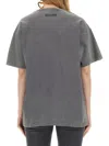 Moschino Couture T Shirt With Logo In Grey