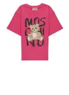 Moschino Kids' T-shirt With Logo In Pink