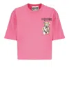 MOSCHINO MOSCHINO T-SHIRTS AND POLOS PINK