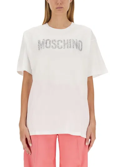 MOSCHINO T-SHIRT WITH LOGO