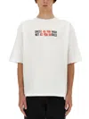 Moschino T-shirt With Logo In White