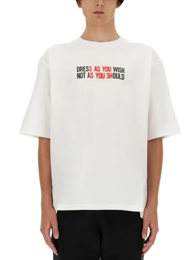 MOSCHINO T-SHIRT WITH LOGO