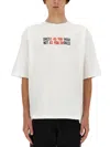 Moschino T-shirt With Logo In White