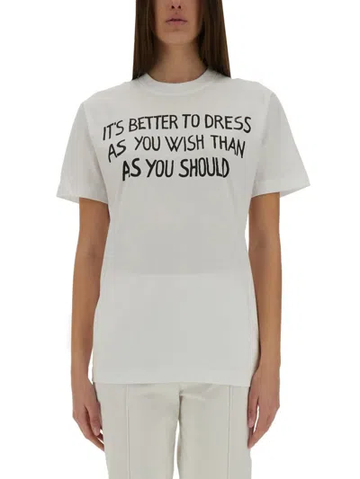 MOSCHINO MOSCHINO T-SHIRT WITH PRINT