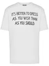 Moschino T-shirt With Lettering Print