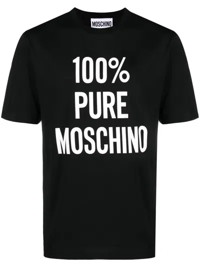 MOSCHINO MOSCHINO T SHIRT WITH PRINT