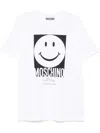Moschino 'smiley Print T-shirt In White