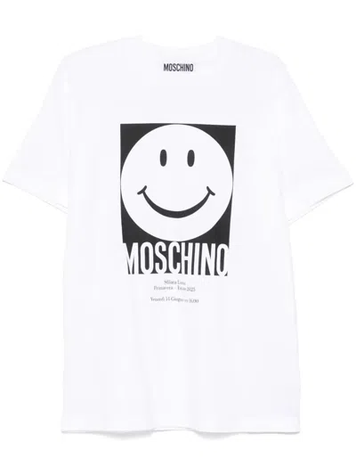 MOSCHINO MOSCHINO T-SHIRT WITH PRINT