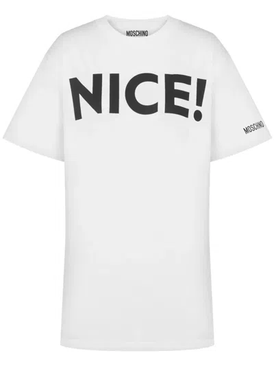 MOSCHINO MOSCHINO T-SHIRT WITH PRINT