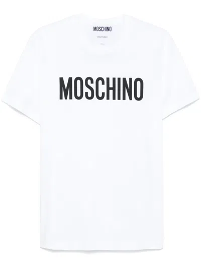 MOSCHINO T-SHIRT WITH PRINT