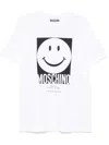 Moschino 'smiley Print T-shirt In White