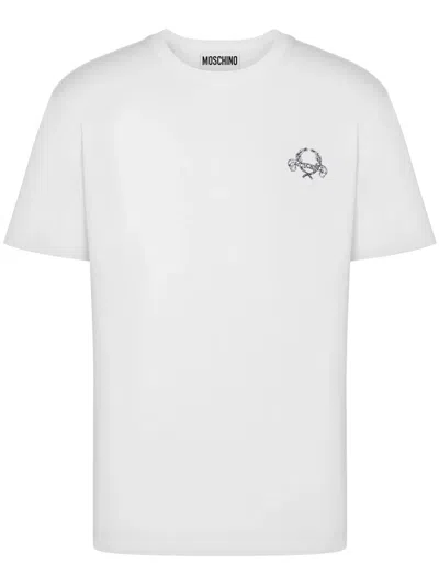 MOSCHINO T-SHIRT WITH PRINT