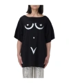 Moschino Interlock Body Print T-shirt In Black