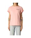 Moschino T-shirt With Round Neck And Short Sleeves In Pink