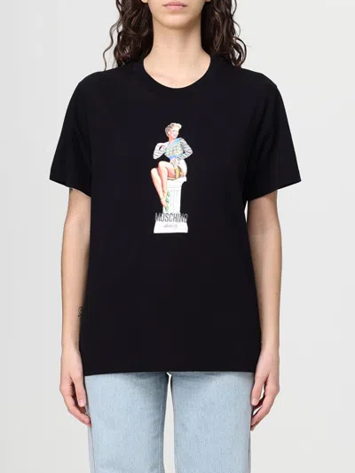 Moschino T-shirt Woman  Jeans In Black