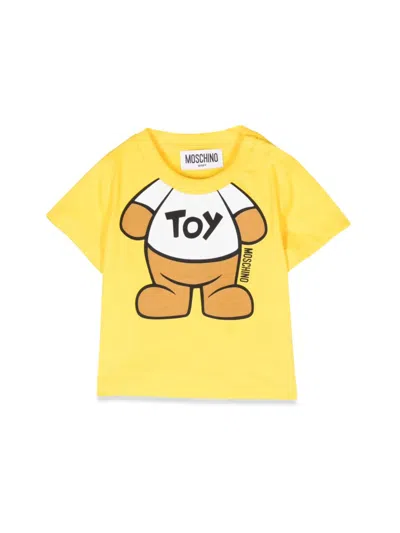 Moschino Kids' T-shirt In Yellow