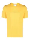Moschino Logo-print T-shirt In Yellow