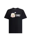 Moschino T-shirt Whit Maxi Print In Black