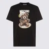 Moschino Black Cotton T-shirt