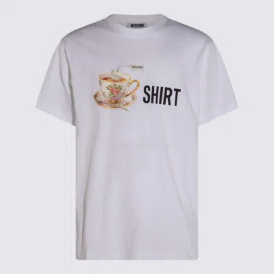 Moschino T-shirts And Polos In White