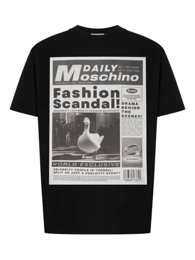 Moschino Couture Black T-shirts