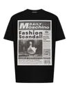 Moschino Couture Black T-shirts In Black