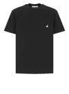 Moschino Duck-embroidered Crewneck T-shirt In Black
