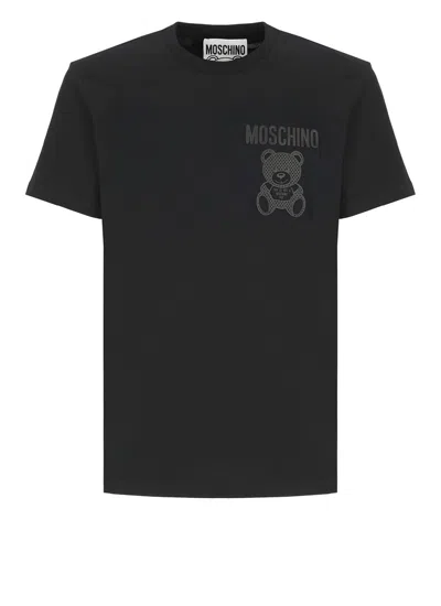 Moschino T-shirts And Polos Black