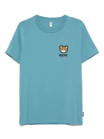 Moschino T-shirts And Polos In Blue