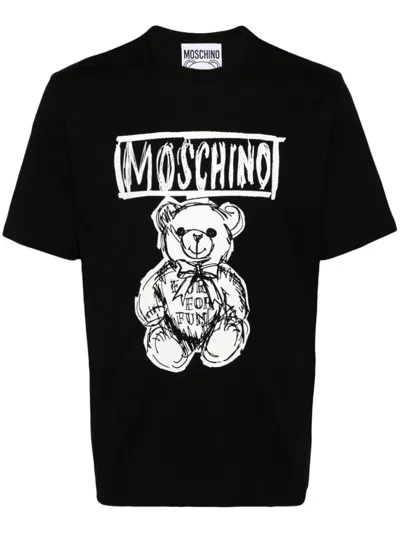 MOSCHINO MOSCHINO T-SHIRTS AND POLOS