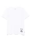 Moschino Teddy Bear Crew Neck T-shirt In White