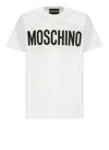 MOSCHINO MOSCHINO T-SHIRTS AND POLOS WHITE