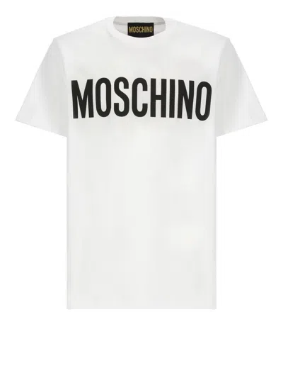 Moschino Crewneck T-shirt In White