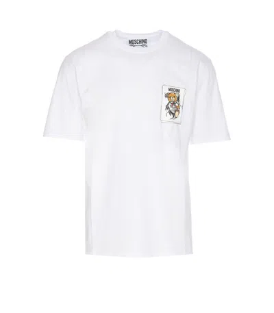 Moschino T-shirt With Logo In White