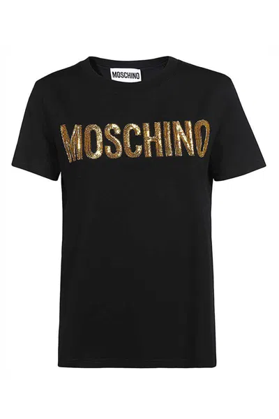 Moschino T-shirts In Black