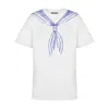 Moschino Cotton Interlock T-shirt With Print In Multicolor