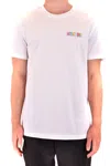 Moschino Cotton T-shirt With Logo In White
